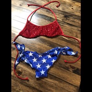 FJ Swim 4th of July bikini
